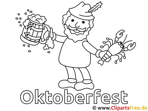 Oktoberfest Malvorlagen Und Kostenlose Ausmalbilder