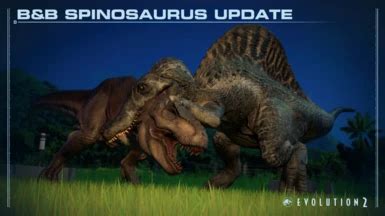 Bigger And Better Spinosaurus update at Jurassic World Evolution 2 ...