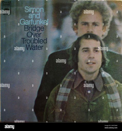 Vintage Vinyl Record Cover Simon And Garfunkel Bridge Over Troubled