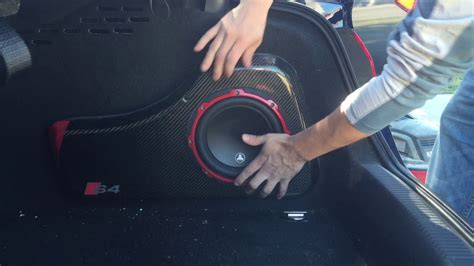 Audi A4 Subwoofer Box