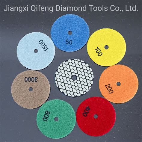 7 Steps 80mm Diamond Polishing Pad Diamond Tools Diamond Dry Granite