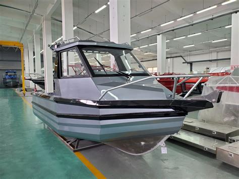 Hot Sale 6m Easy Craft Cabin Cruiser Aluminum Aluminum Fishing Vessel