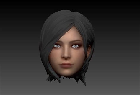 ONE6 Scale Head- Ada Wong- Resident Evil 4 Remake 3D model 3D printable ...