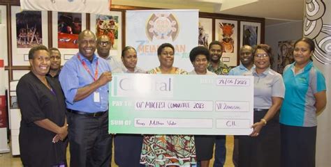 Capital Vanuatu Sponsors 2 Million Vatu Insurance Cover For 2000