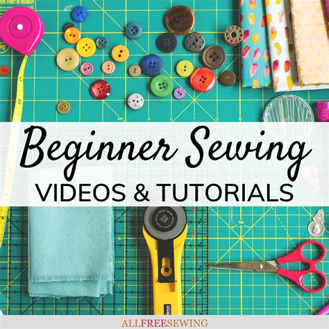 33+ Beginner Sewing Videos and Tutorials | AllFreeSewing.com