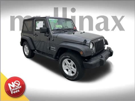 Pre Owned 2018 Jeep Wrangler JK Sport 2 Door SUV In New Smyrna Beach