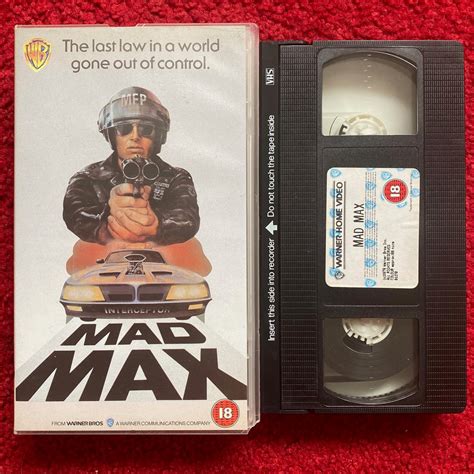 Mad Max Vhs Video 1979 Pes61170 Horror Stock