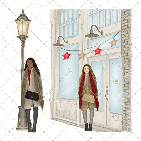 Winter Watercolor Clipart By Phantasiadesign Thehungryjpeg