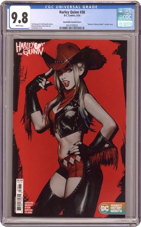 Harley Quinn 2021 Dc 38c Cgc 9 8