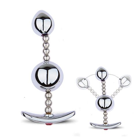 Anchor Handle Metal Pull Bead Anal Plug Anal Trainer Metal Stainless