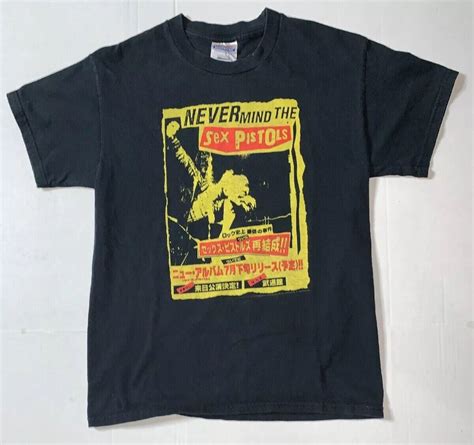 Preowned Vintage Sex Pistols Budokan Tokyo T Sh Gem