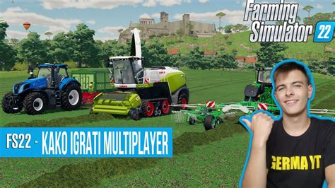 KAKO IGRATI MULTIPLAYER V FS22 FARMING SIMULATOR 2022 SLO YouTube