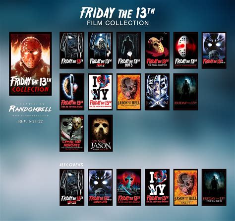"Friday the 13th" - Franchise Collection (June 2022 Update) : r/PlexPosters