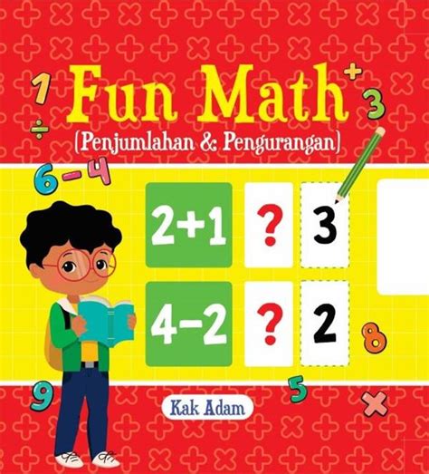 Jual Buku Fun Math Penjumlahan Pengurangan Karya Kak Adam Toko