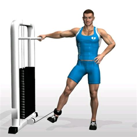 Cable Hip Right Adduction By Odin S Exercise How To Skimble