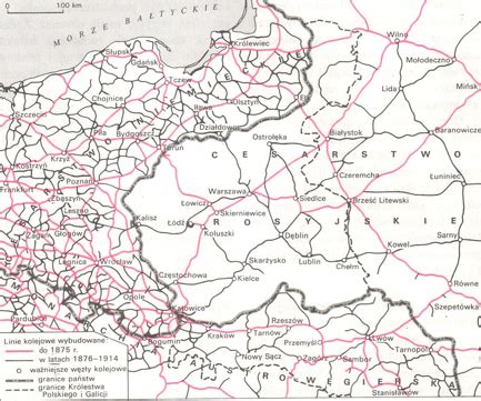 Rail Network Difference Between German And Russian Partition Today