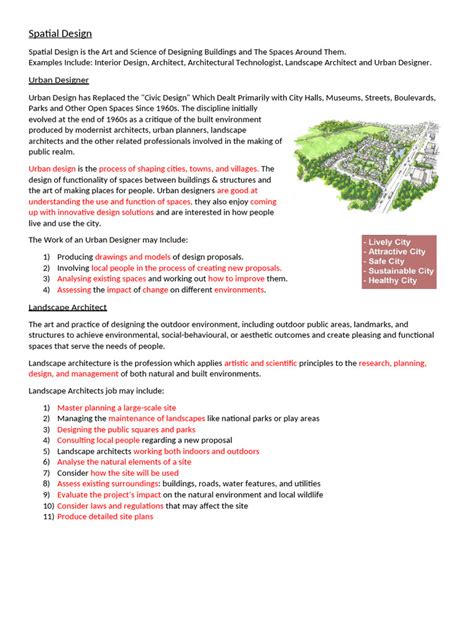 spatial design  urban design landscape architecture