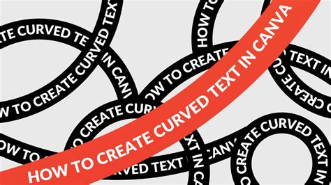 How To Create Curved Text In Canva Canva Templates