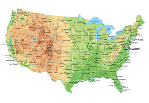 map  united states