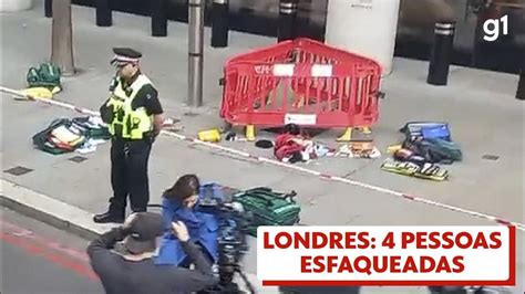 Homem Esfaqueia Quatro Pessoas No Centro De Londres Mundo G