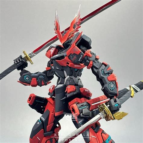 Custom Gundam Astray Black Frame Ver Red Dragon Custom Build Gundam