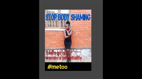 Stop Body Shaming It Kills Girls And Women S Potentiality Youtube