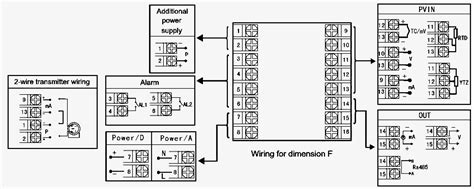 Double 4 Digit Digital Panel Meter For Rtd Pressure Level Sensor