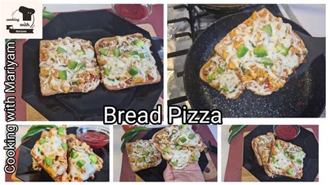 Chicken Bread Pizza Bread Pizza Recipe Without Oven By Cooking Whit Mariyam Youtube