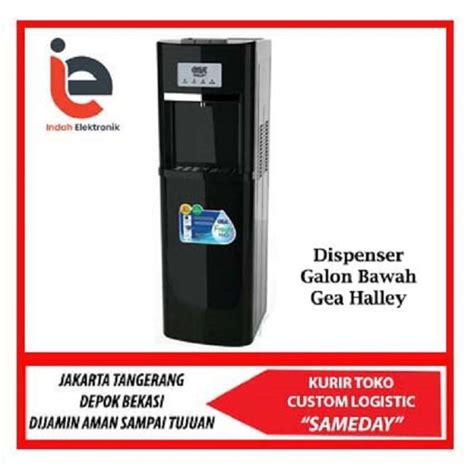 Jual Dispenser Galon Bawah Gea Halley Low Watt Tombol Di Seller Indah