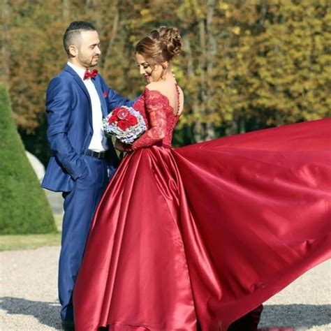 Saudi Arabian Formal Dress Lace With Sleeves Vestido De Festa Custom
