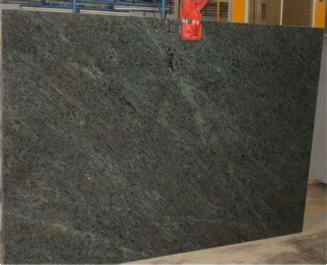 Polished Tropical Green Granite Slab For Flooring Thickness