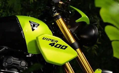 Triumph Viper 400 La Moto Naked Que Combina Estilo Y Solidaridad