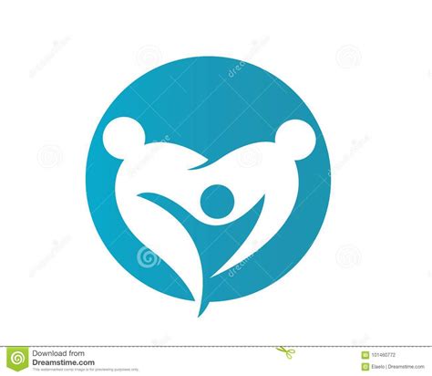 Community Care Logo Stock Vector Illustration Of Group 101460772