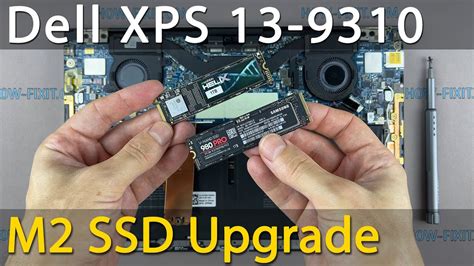 Dell XPS 13 9310 How To Install Or Upgrade M2 SSD YouTube