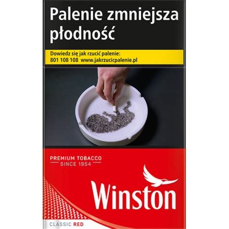 Papierosy WINSTON CLASSIC RED KS 169 90 zł Sklep Trafika