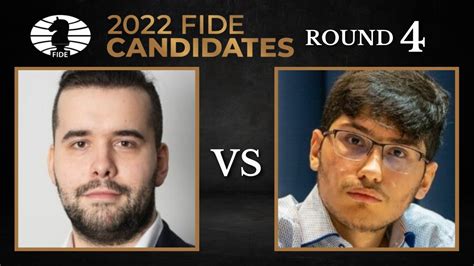 Ian Nepomniachtchi Vs Alireza Firouzja FIDE Candidates 2022 Round 4