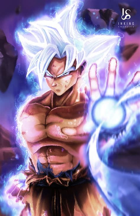 Artstation Mastered Ultra Instinct Goku