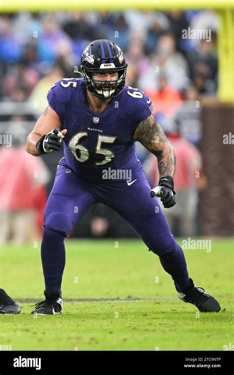 baltimore ravens guard patrick mekari   action