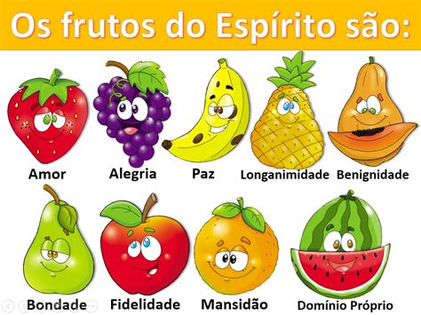 BLOG MINISTÉRIO INFANTIL IPMAR Slide Pregação para crianças Os Frutos