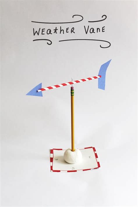 Learn About The Weather With A Homemade Weather Vane Activities For