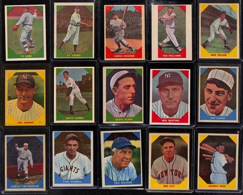 Lot Detail Lot Of 75 1960 Fleer Baseball Cards W Babe Ruth PSA 5