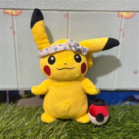 Jual Boneka Plush Official Pokemon Pikachu Fukuoka Grand Opening