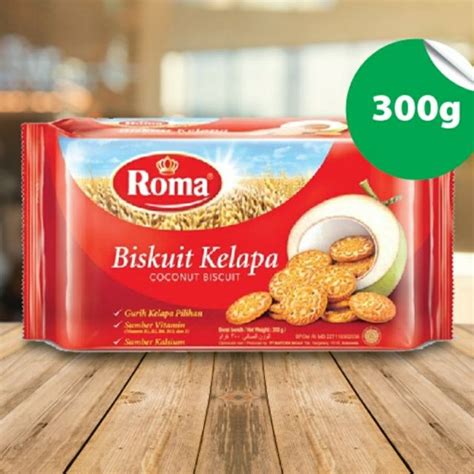 R ROMA KELAPA BISKUIT Indonesia Coconut Flavor Biscuits Shopee Singapore