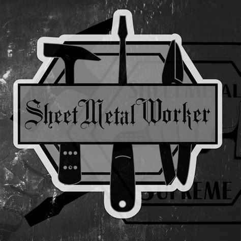 Sheet Metal Worker (Sticker) | Sheet Metal Supreme