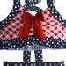 Bathing Beauty Bikini In American Summer Size Months SALE Girls High Waisted