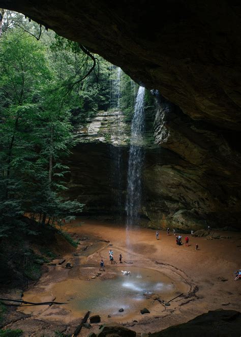 hiking hocking hills aj smith