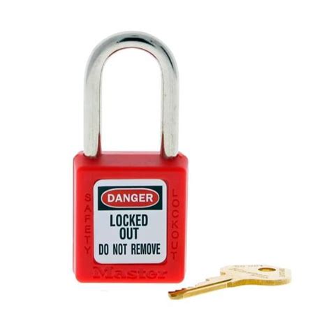 Jual Gembok Master Lock Red Padlock Safety Loto Lockout Tagout