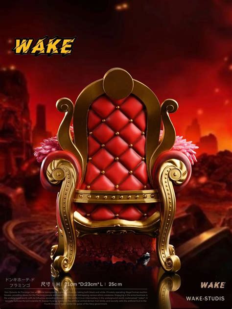 Wake Studio One Piece 7 Warlords Series 2 Sitting Pose Doflamingo