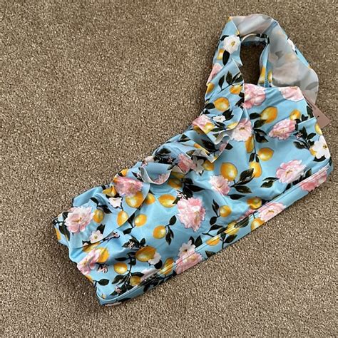 Victoria S Secret Swim Vs Lemon Bloom Bikini Top Poshmark