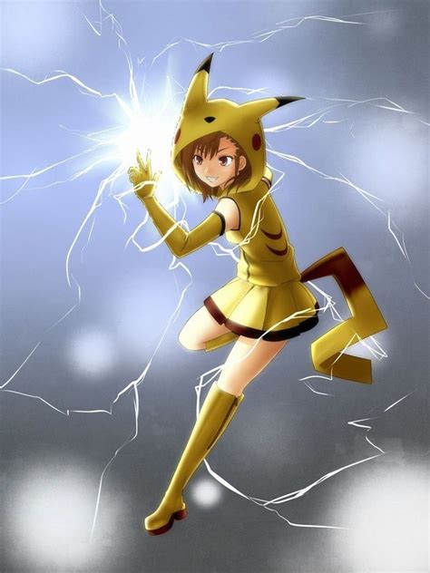 Cute Girl Dressed As Pikachu Female Pikachu Pokemon Pokemon Gijinka